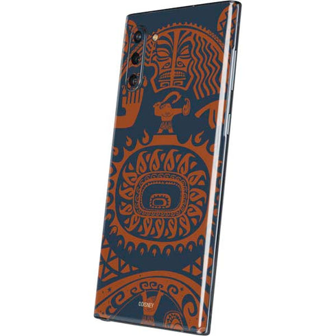 Disney Moana Octopus Tropical Print Art Galaxy Note 10 Skin